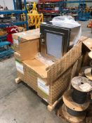 Lot of (3) Eaton 362410 Electrical Cabinet Enclosures, (1) Cooper 242410 Cabinet Enclosure, and (1)