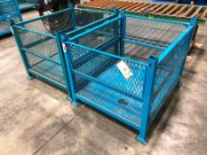 Lot of (2) 34" X 30" Material Crates