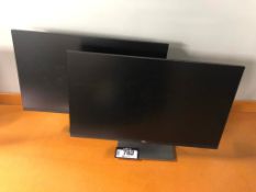 Lot of (2) Dell Flat Panel Monitors