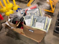 Pallet of Asst. Electrical Components and Various Mounting Brackets etc.