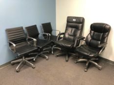 Lot of (5) Asst. Task Chairs