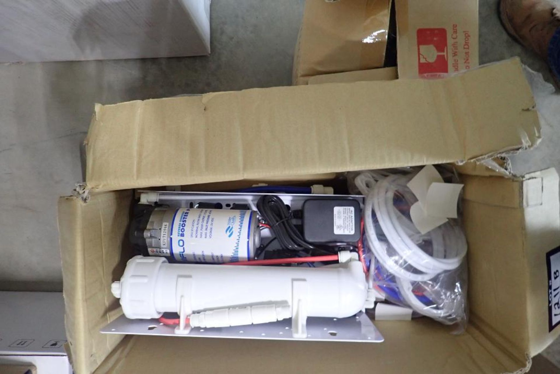 Davies Systems EBP75TFC-3SF Reverse Osmosis System w/ Booster Pump and Stainless Steel Connection Sy