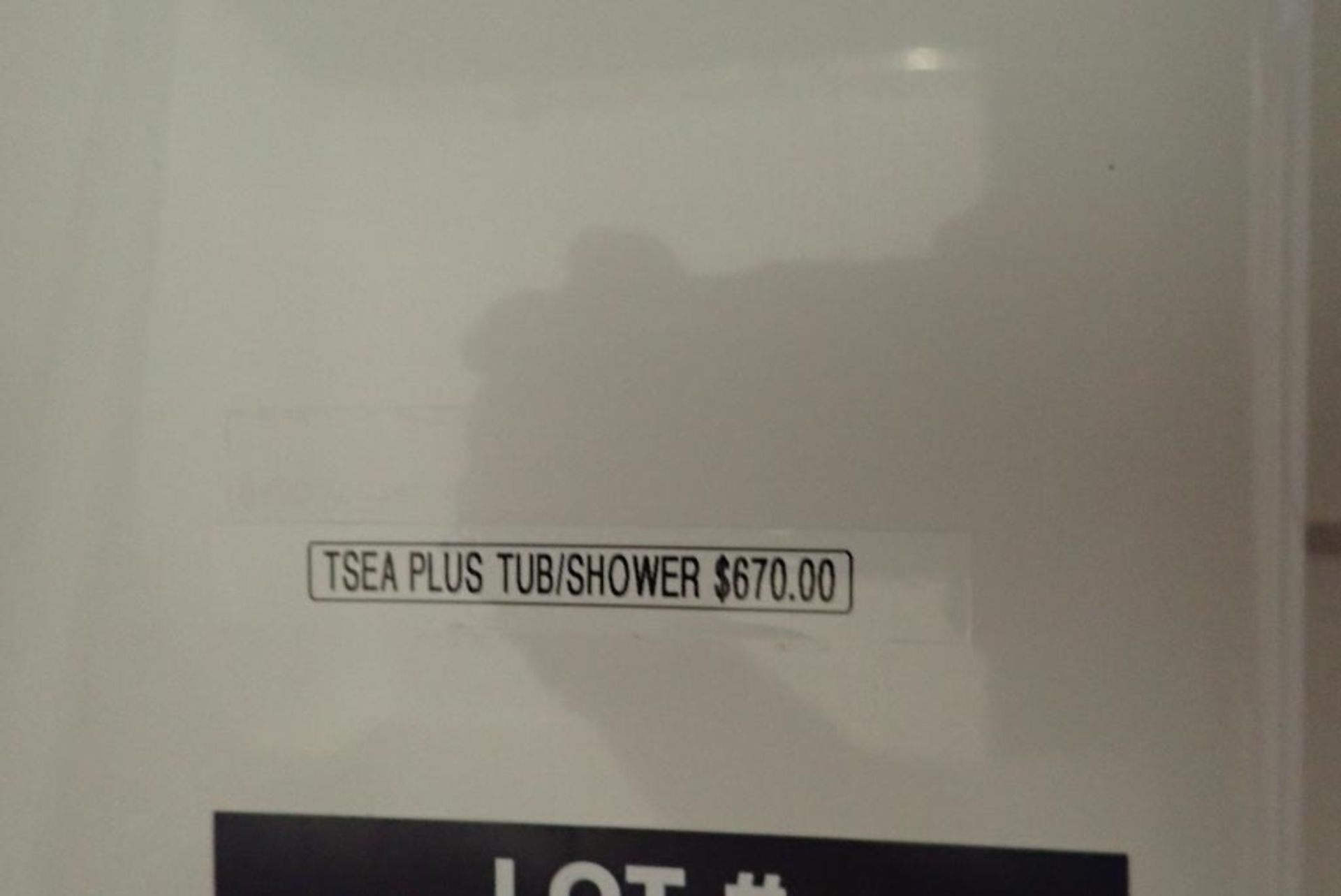 Maax TSEA Plus 60"x30" Tub/Shower Surround w/ Delta Faucet. - Image 3 of 3