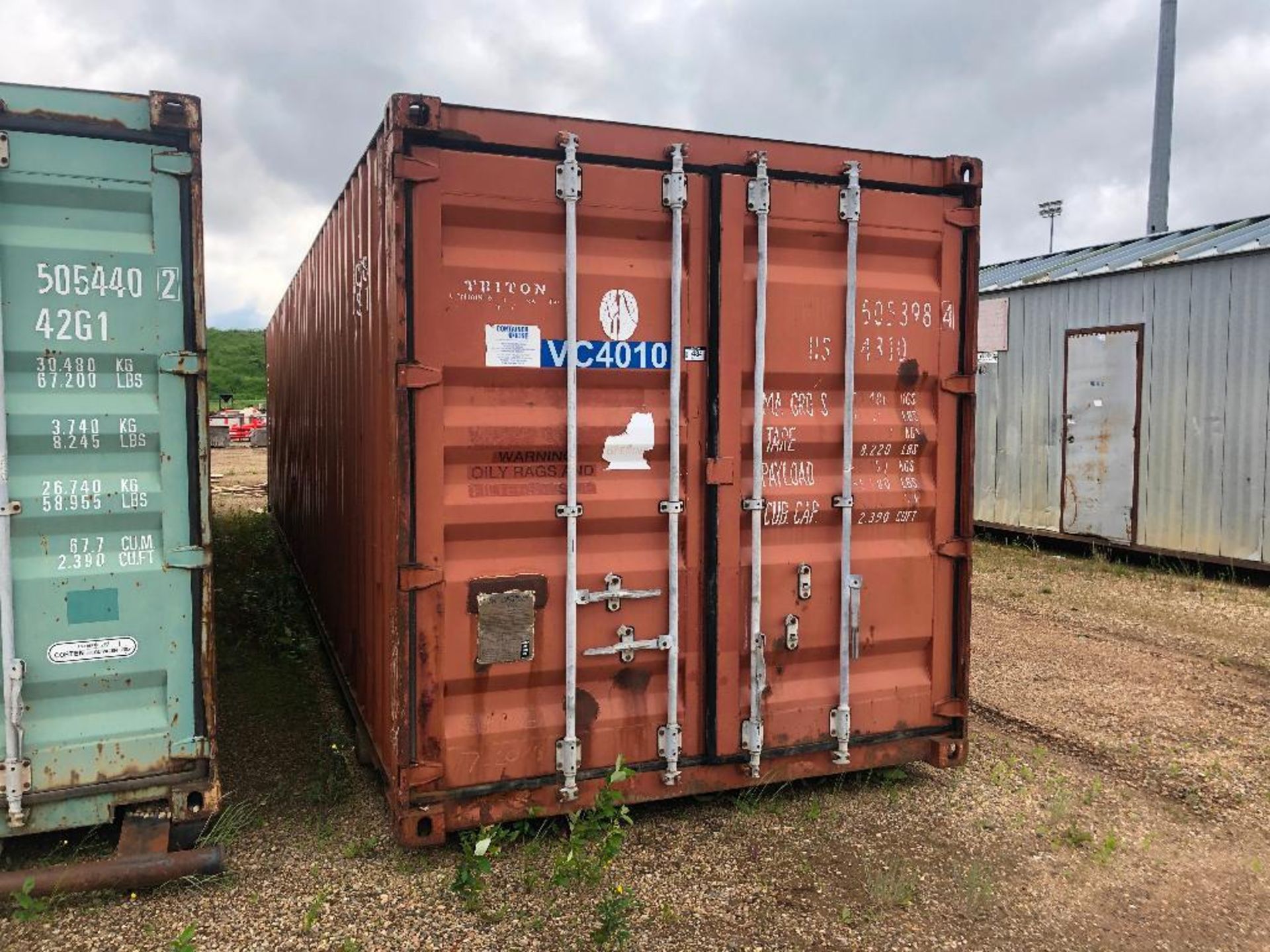 40' Sea Container (Cannot Be Removed Until July 16th to allow for removal of contents) - Image 2 of 3