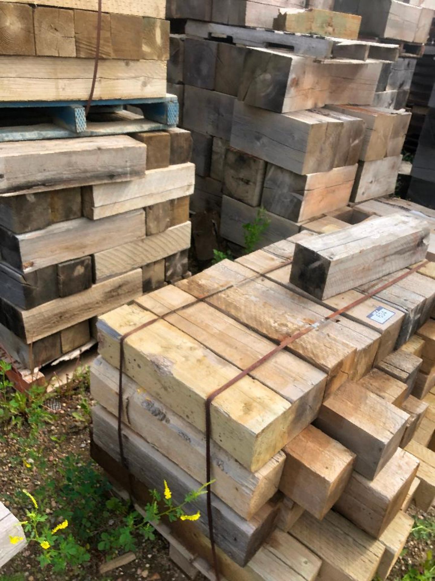 Lot of (9) Pallets of Asst. 6 X 6 Blocking - Image 4 of 5