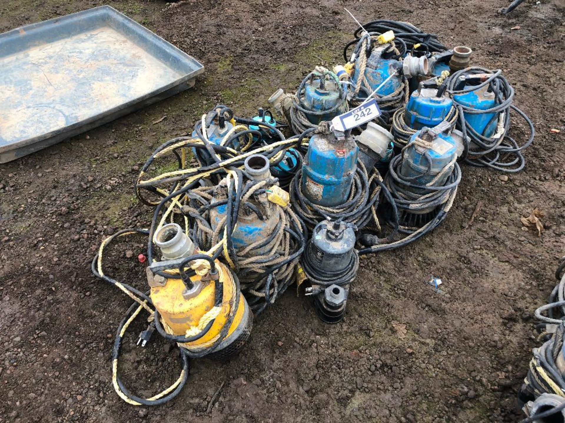 Lot of Approx. (14) Asst. Sump Pumps