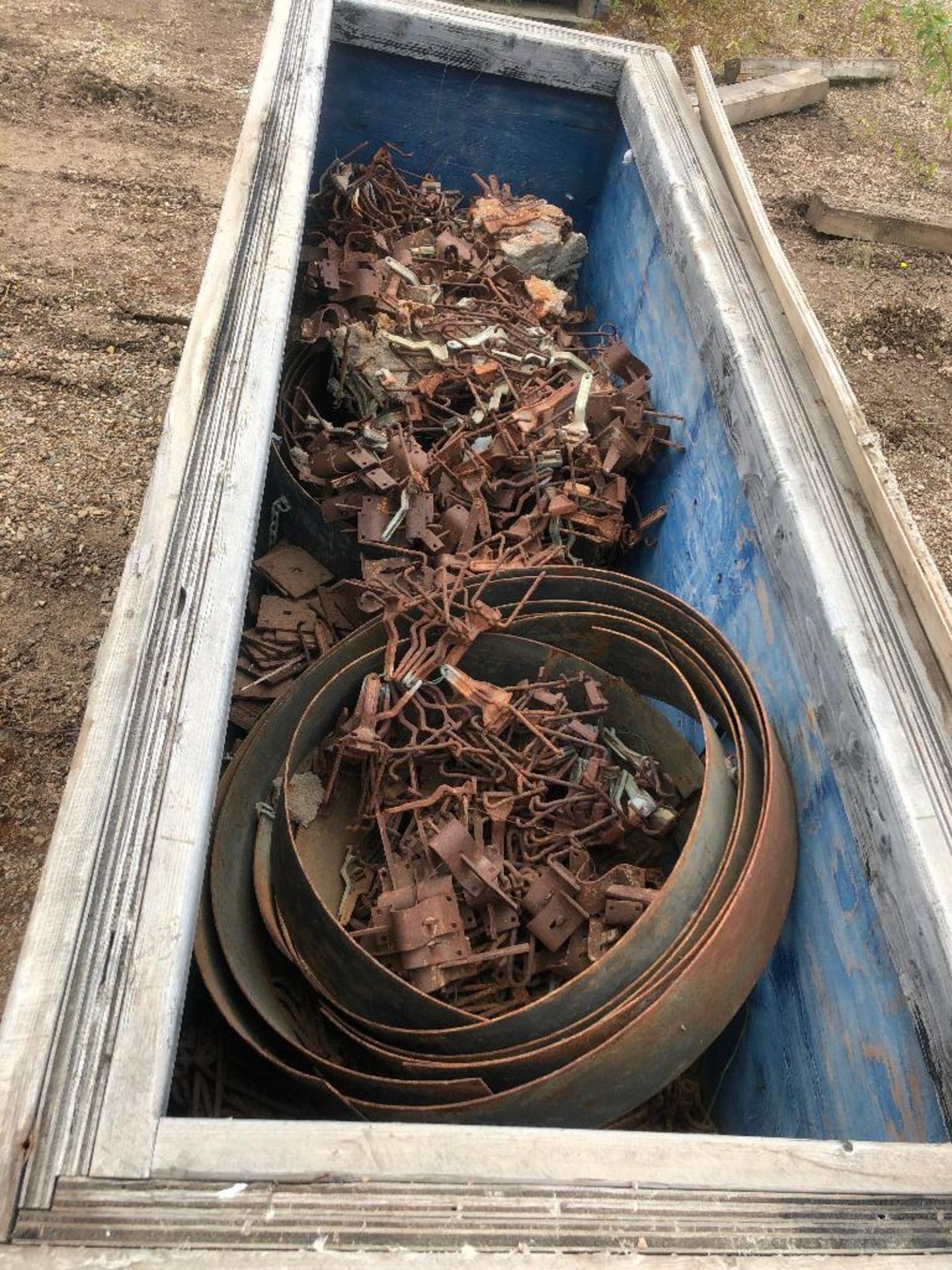 Lot of (7) Crate including Aluminum Rings, Asst. Hardware, etc. - Image 12 of 16