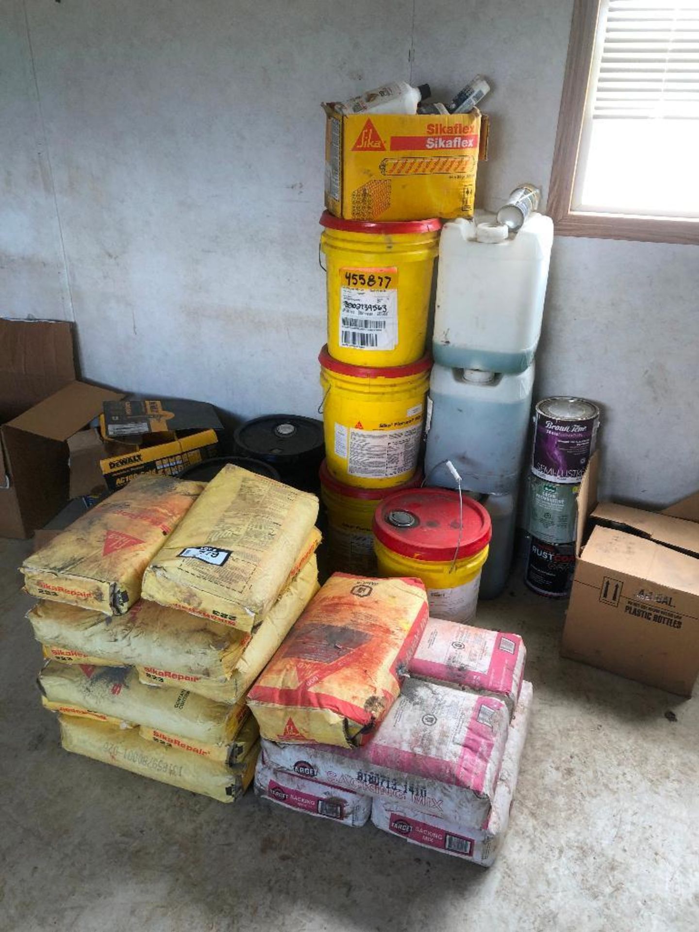 Lot of Asst. Sika Mortar, Sika Florseal, etc. - Image 2 of 2