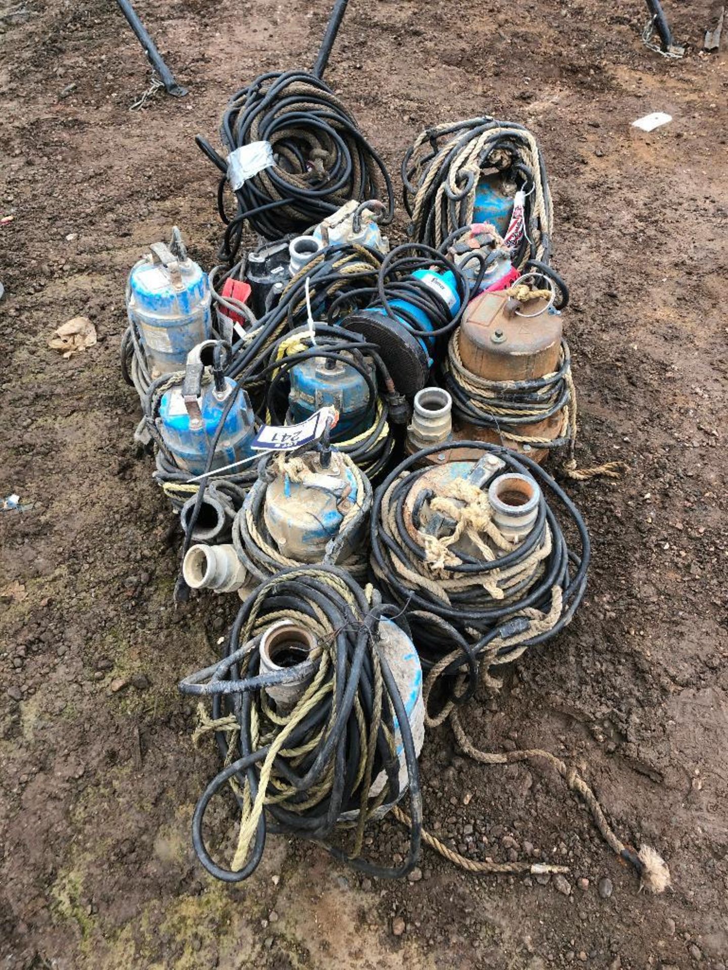 Lot of Approx. (15) Asst. Sump Pumps