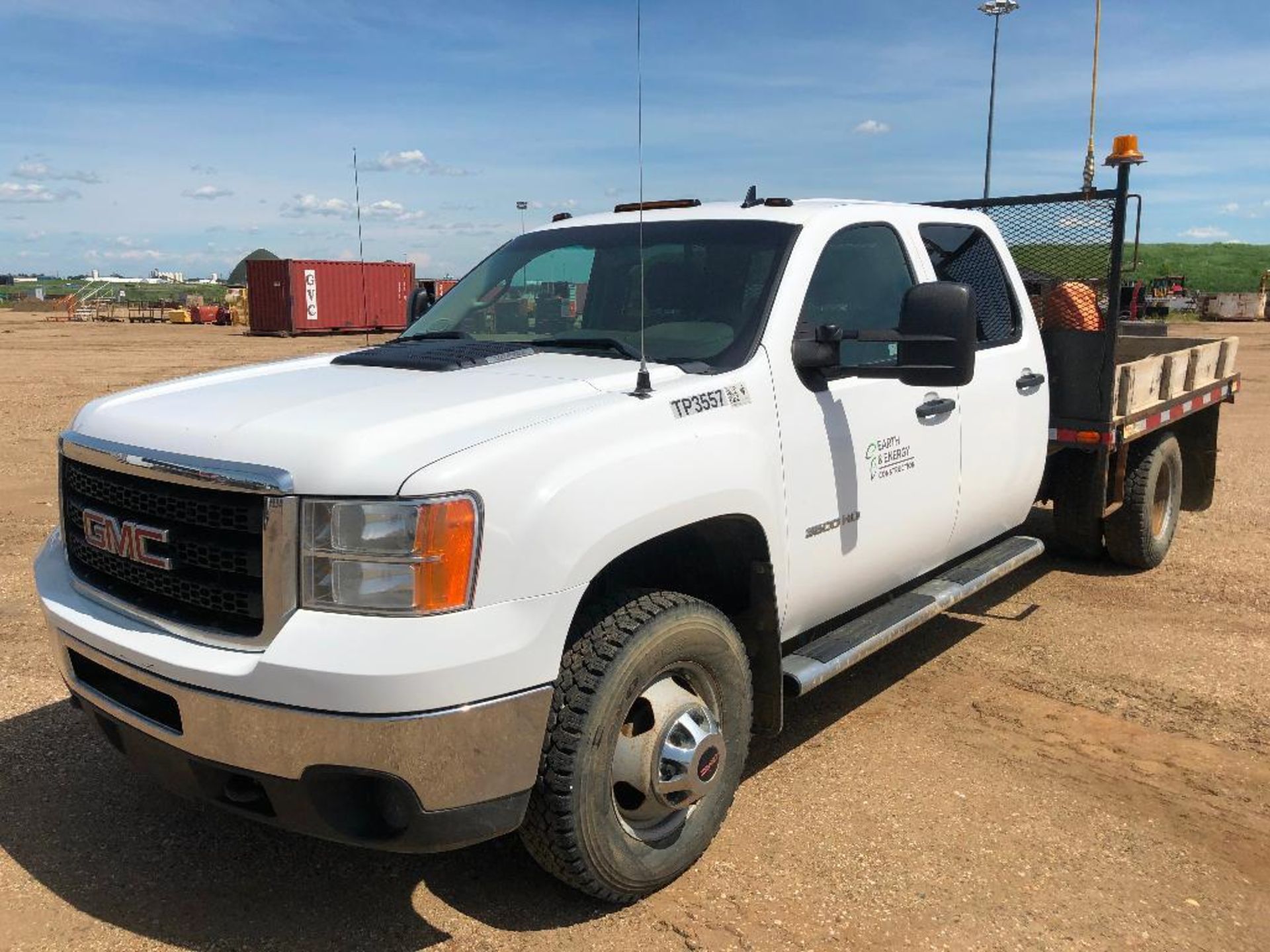 2012 GMC Sierra Crew Cab 4X4 DRW Deck Truck, VIN # 1GD423CG7CF215166