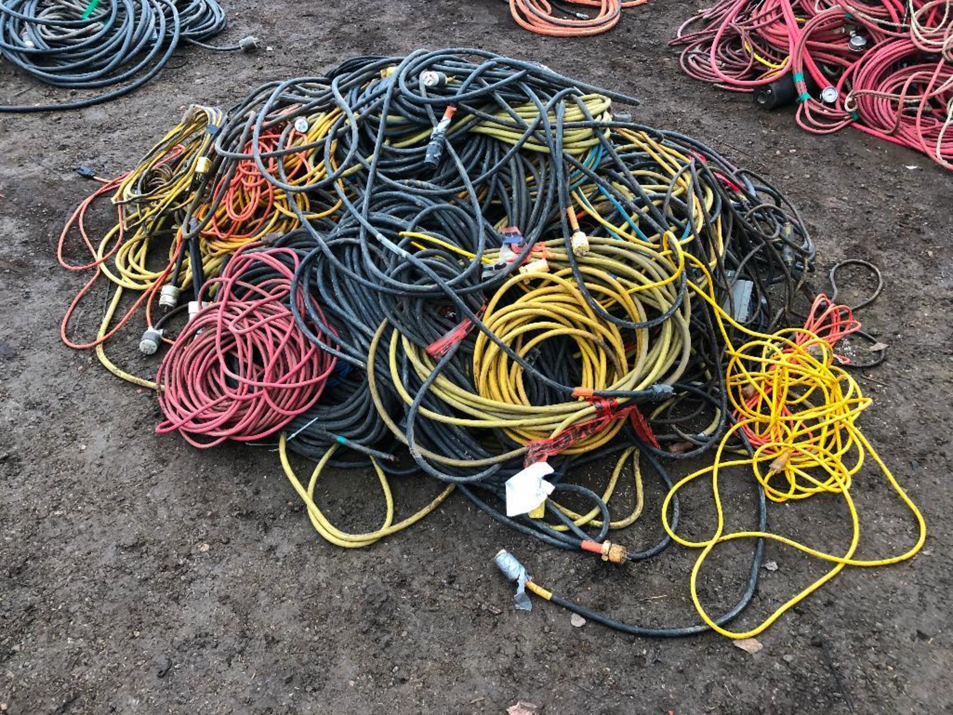 Lot of Asst. Extension Cords, etc. - Image 2 of 2