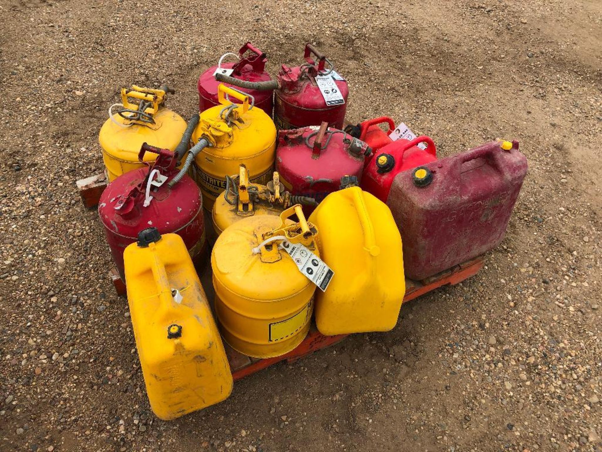 Pallet of (12) Asst. Fuel Cans - Image 3 of 3