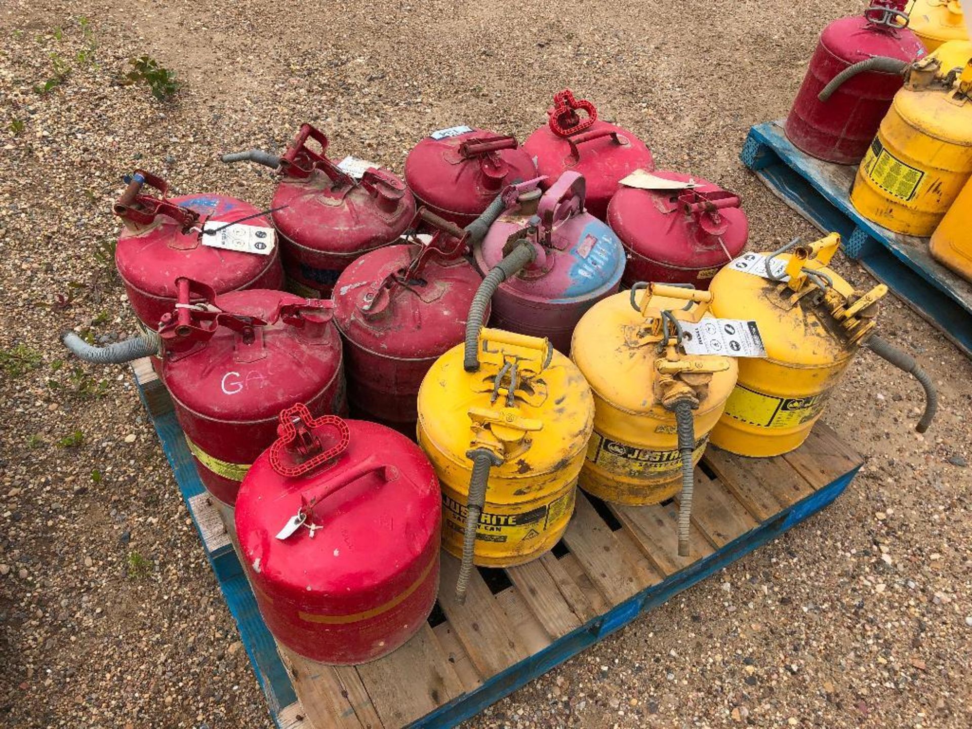 Pallet of (12) Asst. Fuel Cans - Image 3 of 3