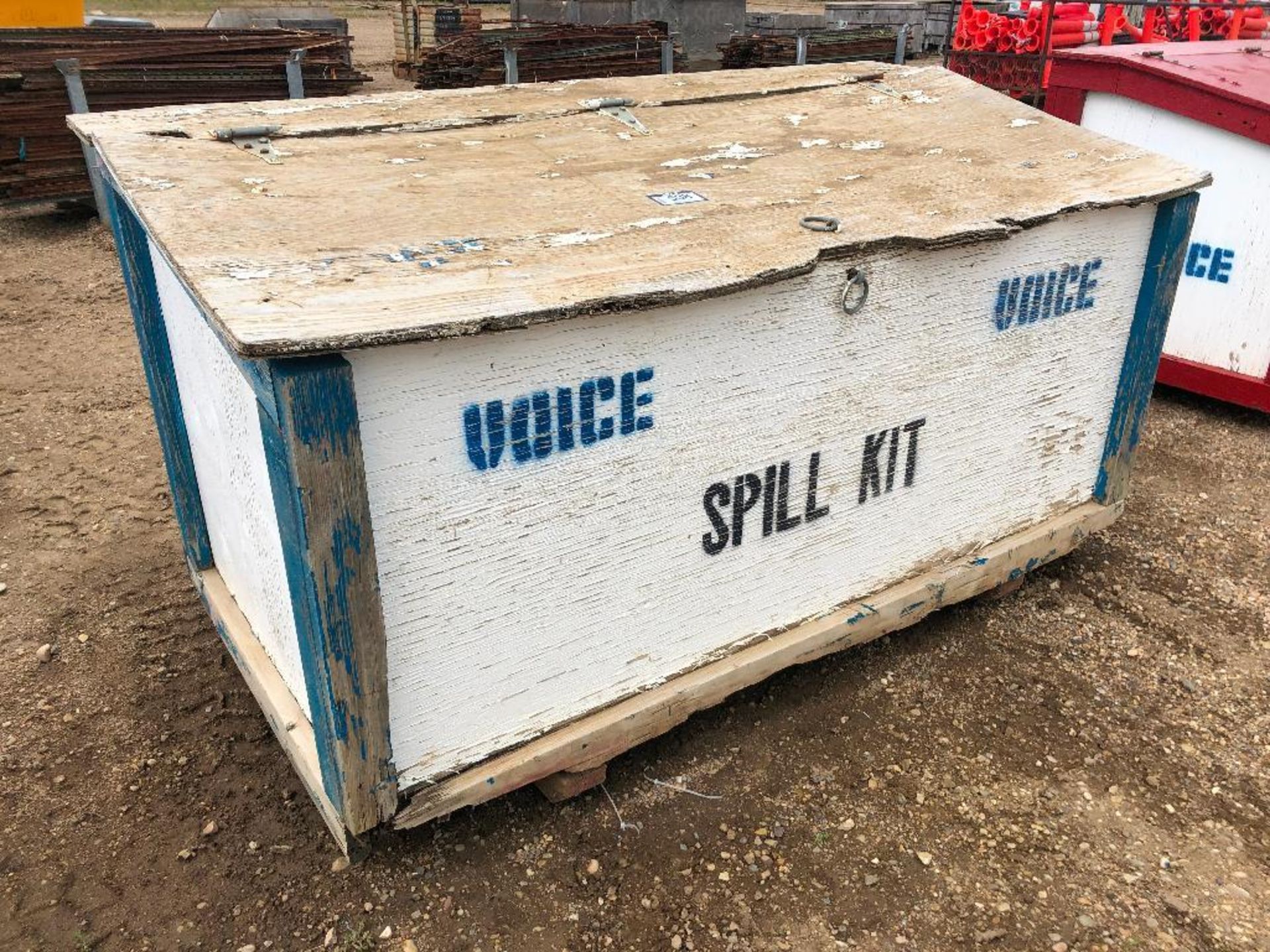 Shop Built Spill Kit Chest w/ Contents including Asst. Spill Containment Supplies - Image 2 of 4