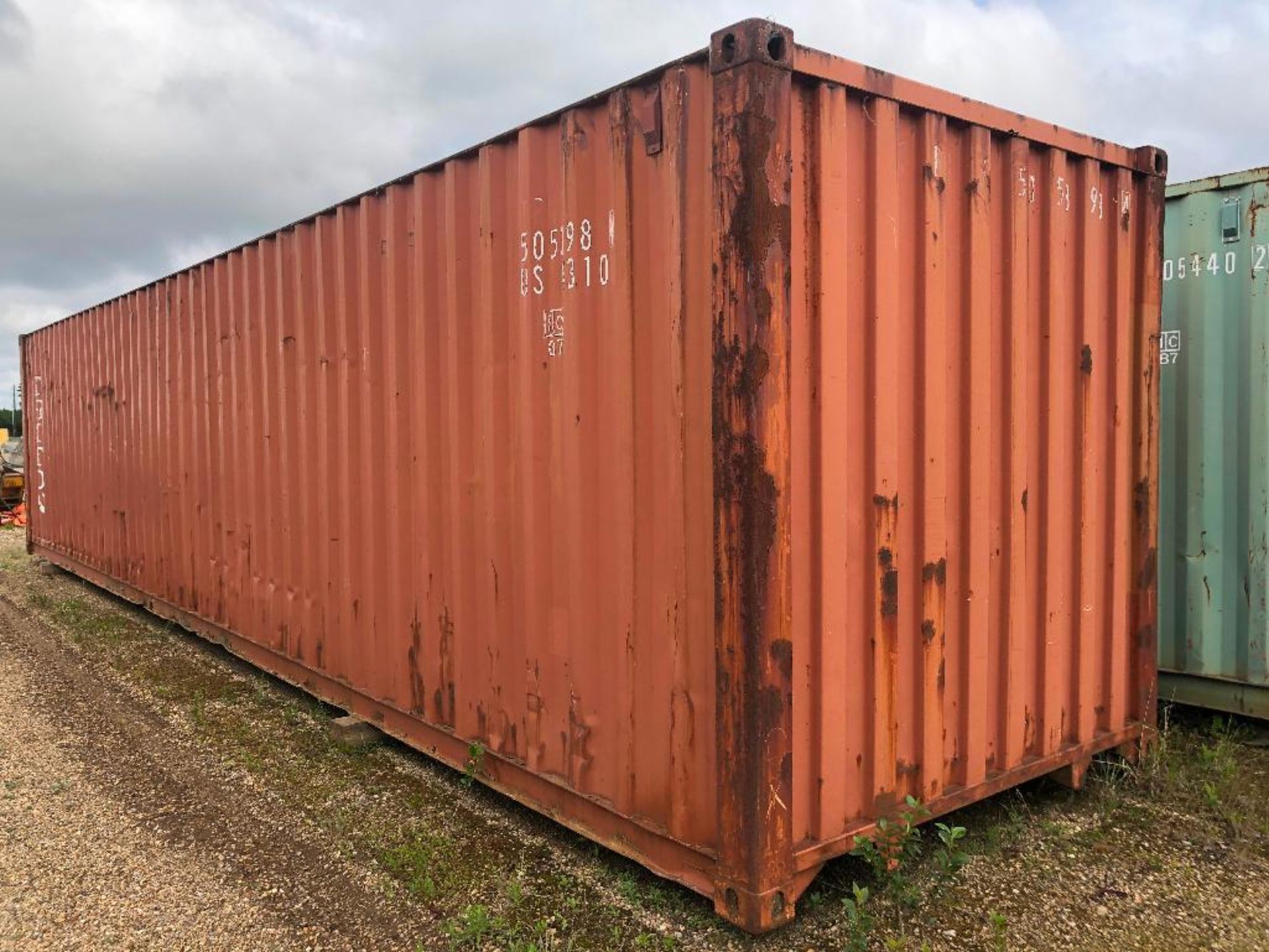 40' Sea Container (Cannot Be Removed Until July 16th to allow for removal of contents) - Image 3 of 3
