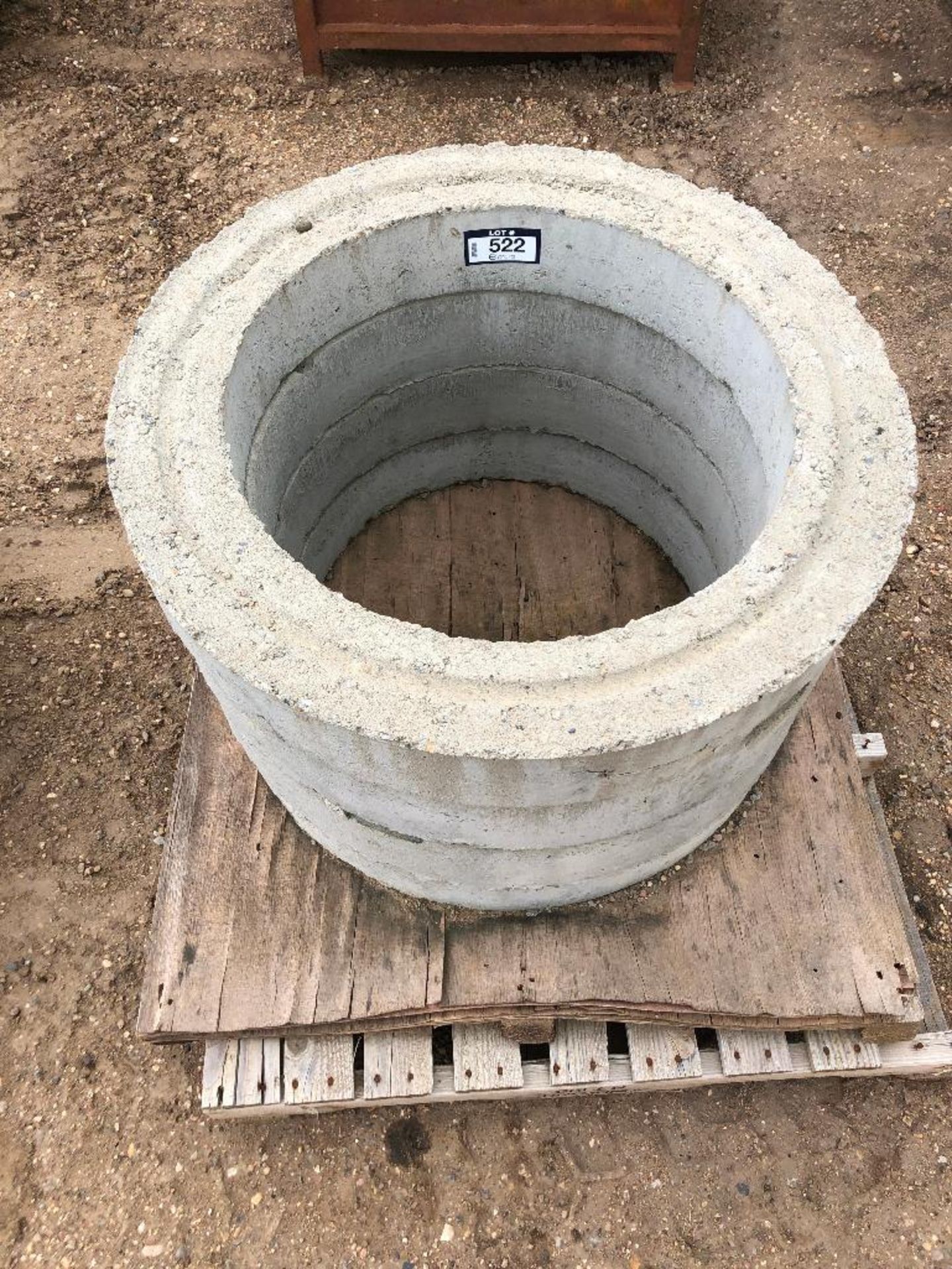 Lot of (4) 25" X 6" Cement Rings - Image 2 of 2