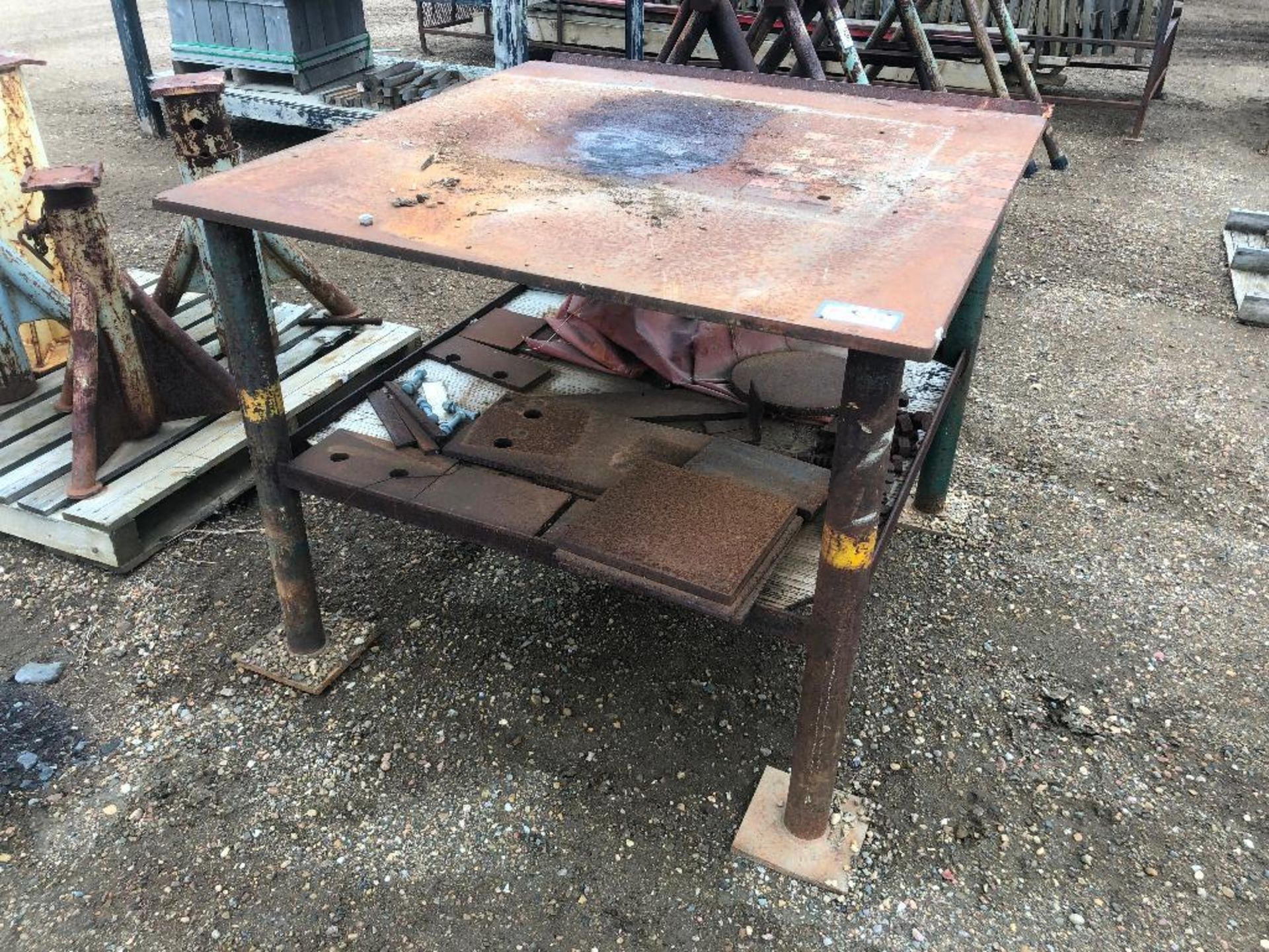 48" X 52" Steel Welding Table