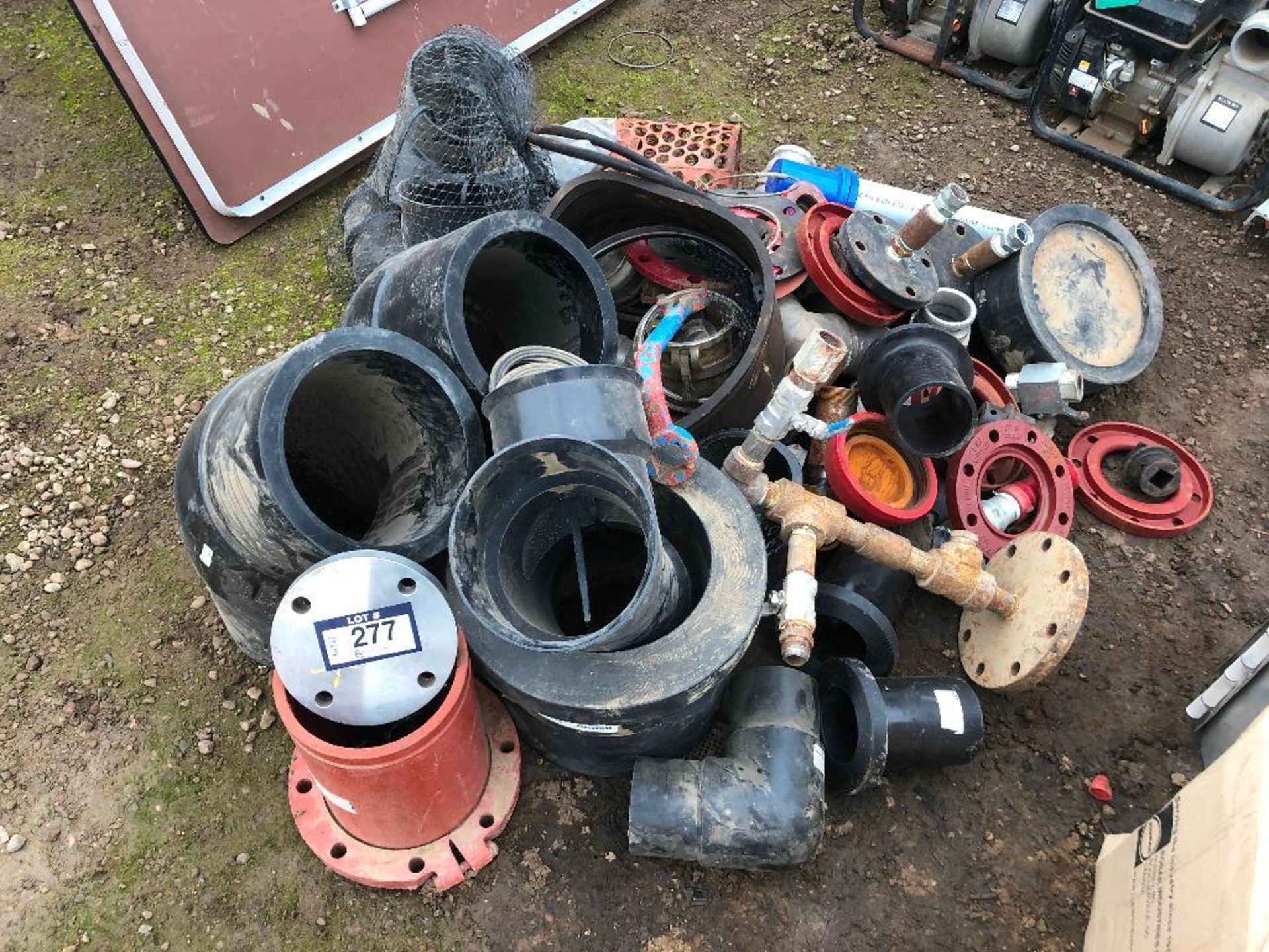 Lot of Asst. Fittings, Flanges, etc.