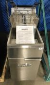 IMPERIAL 40LB. FRYER, NATURAL GAS - NEW