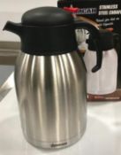 OMCAN THERMAL COFFEE CARAFE 8 CUP FOR COFFEE MACHINES AND MORE - NEW