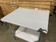 WORKTABLE S/S 30"X36X"34" & UNDERSHELF, 120-WTG3036418 - NEW IN BOX