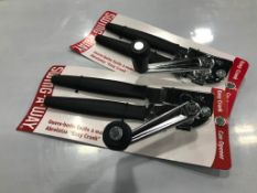 SWING-A-WAY EASY CRANK CAN OPENER, FOCUS 6090 - LOT OF 2 - NEW