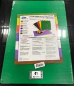 GREEN POLY CUTTING BOARD 12 X 18 X 1/2" UPDATE INTERNATIONAL, NSF APPROVED - NEW