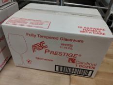 CARDINAL PRESTIGE BREEZE 11.75 OZ WINE GLASSES, L1807 - 12 PER CASE - NEW