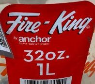 FIRE-KING MEASURING CUP, GLASS, 4-CUP, 1000ML - NEW