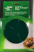 BIG GREEN EGG - EZ STUFF-A-BURGER PRESS - NEW