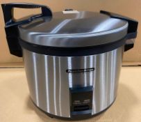 PROCTOR SILEX 37560R RICE COOKER 60 CUP CAPACITY, TESTED WORKING