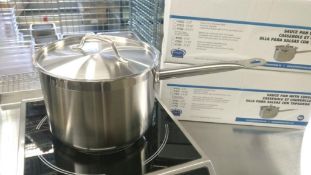 4.5QT HEAVY DUTY STAINLESS SAUCE PAN INDUCTION CAPABLE, JR 47642 - NEW