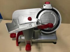 BERKEL 827A-PLUS 12" MANUAL GRAVITY FEED MEAT SLICER - 1/2 HP - NEW