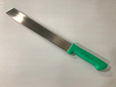 OMCAN 14" WATERMELON KNIFE - GREEN HANDLE - OMCAN 18739 - NEW