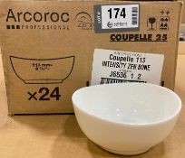 ARCOROC J6536 ZENIX ZEN 8.25 OZ. WHITE BOWL - 24/CASE - NEW