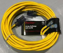 CENTURY, PRO STAR - 40' 14/3 SJTW EXTENSION CORD YELLOW - NEW