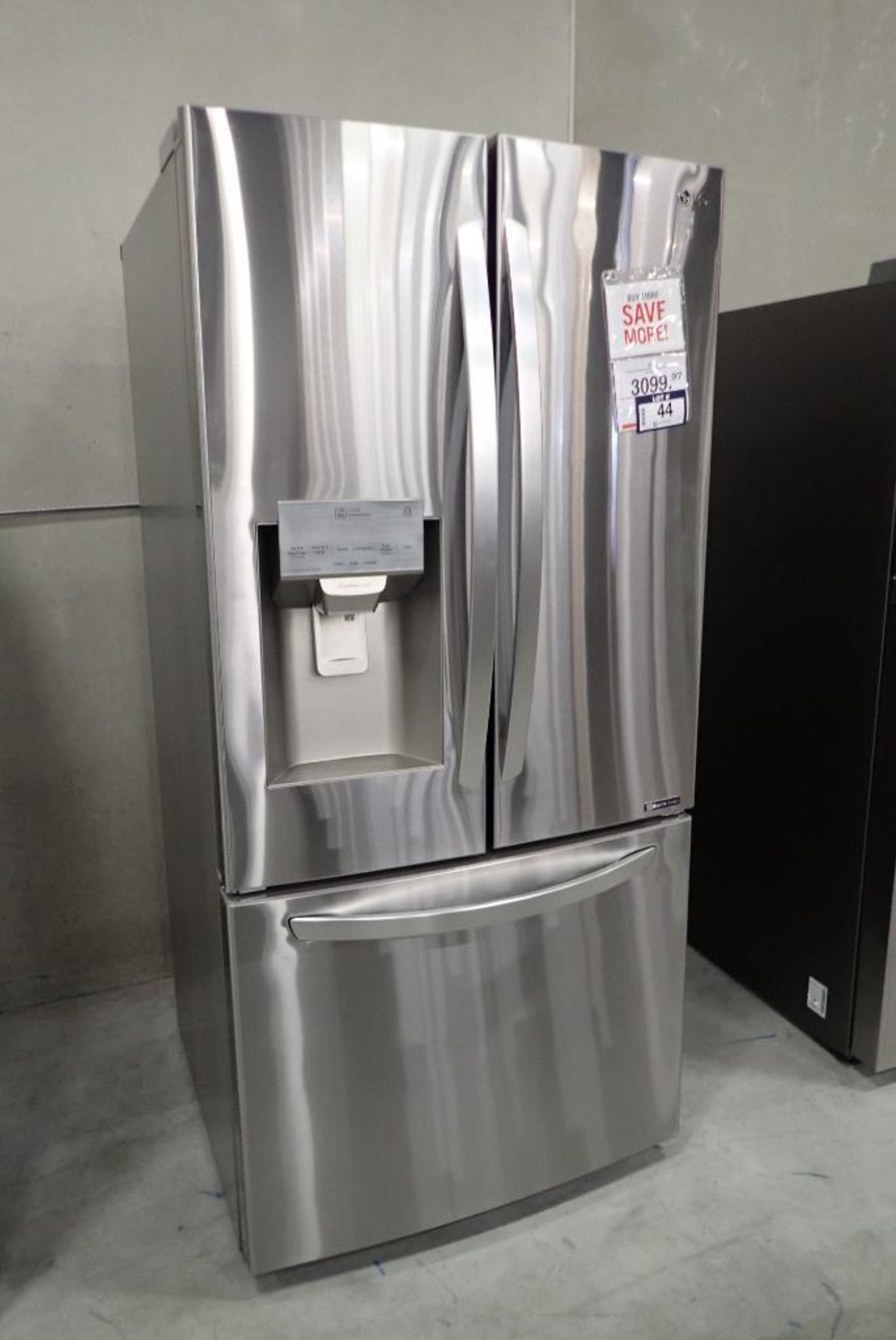 LG Inverter Linear LRFX825038 Stainless Steel French Door Refrigerator.
