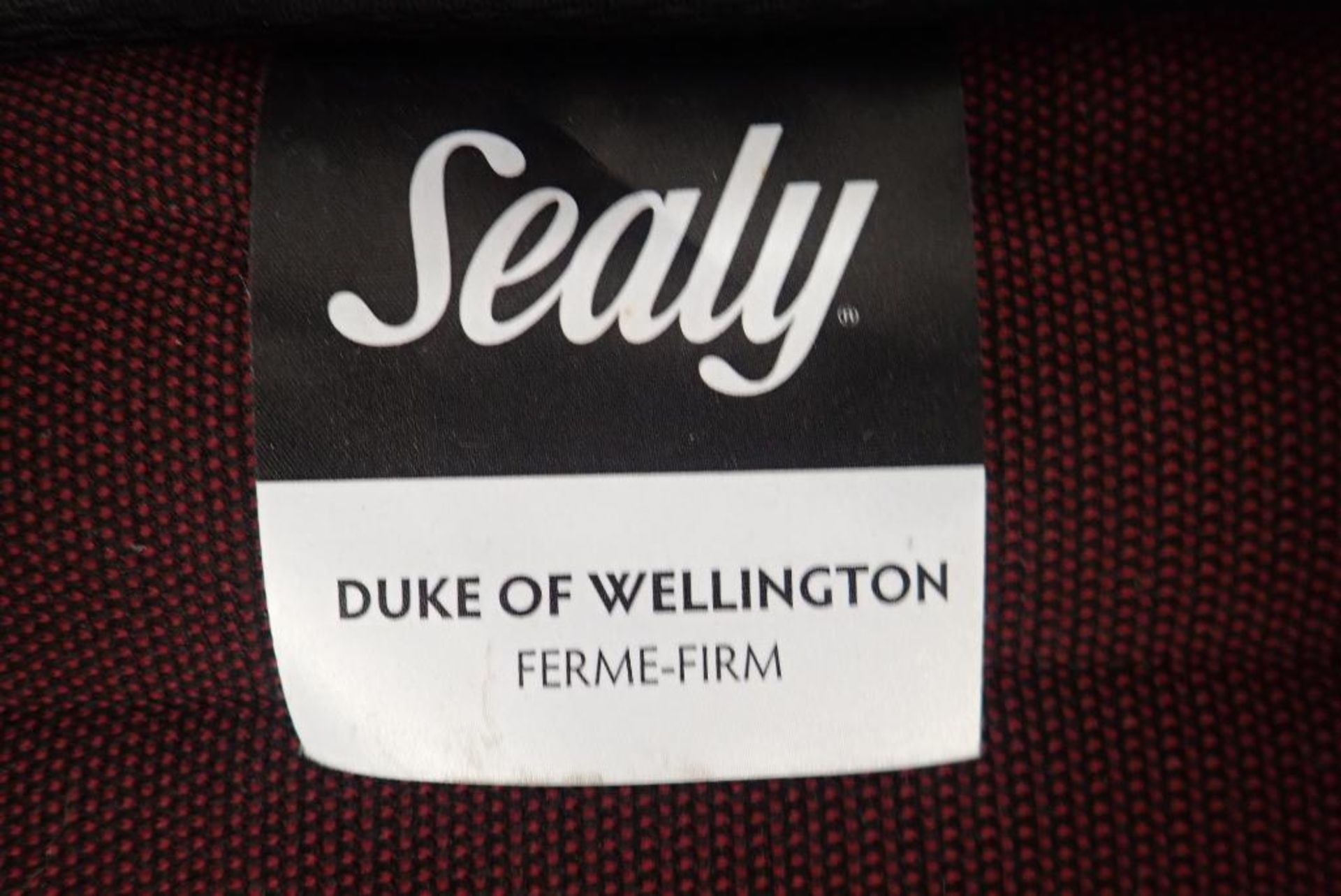 Sealy Duke of Wellington Firm Queen Mattress. - Image 2 of 2