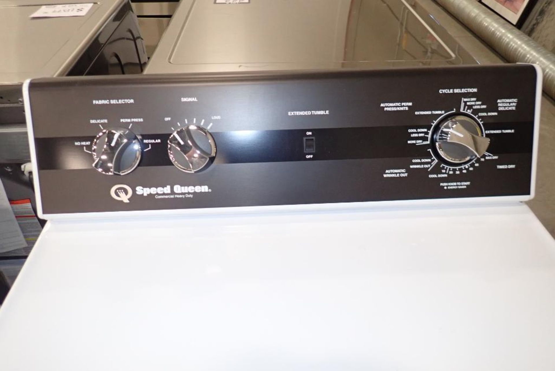 Speed Queen Commercial Heavy Duty ADE4BRGS175CW01 Front Load Electric Dryer. - Image 2 of 3