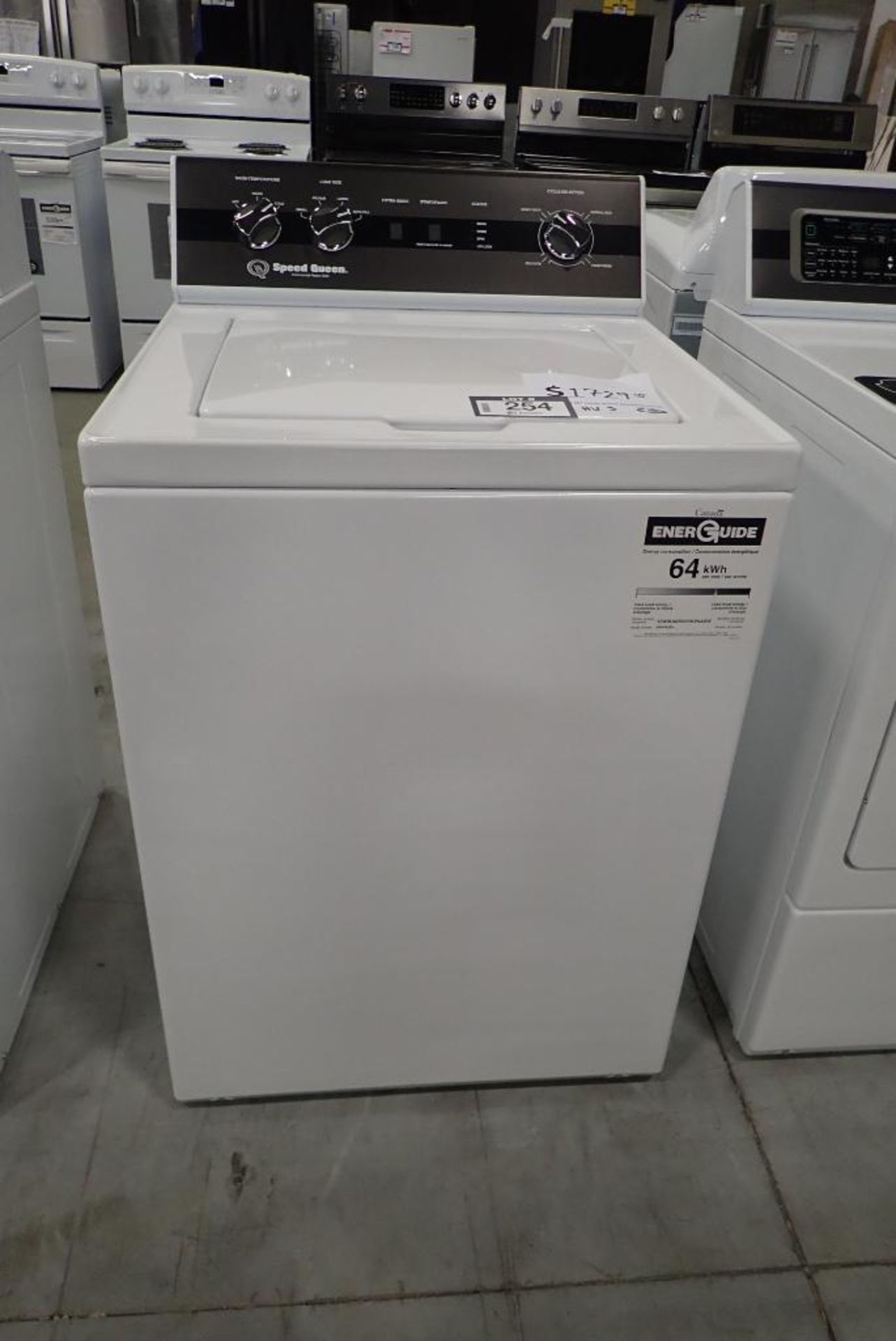 Speed Queen Commercial Heavy Duty AWN43RSN115CW01 Top Load Washer.