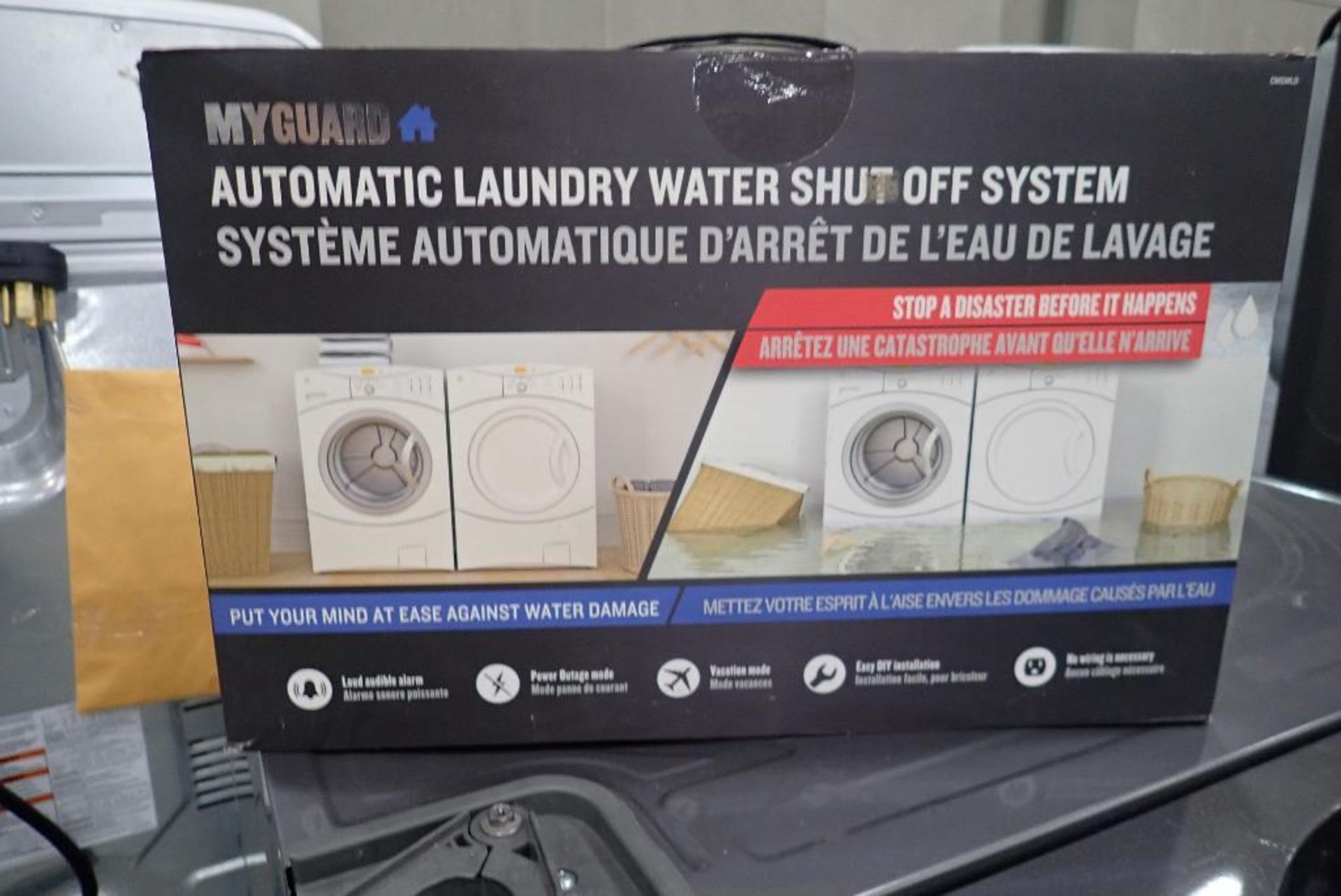 Myguard Automatic Laundry Water Shut Off System.
