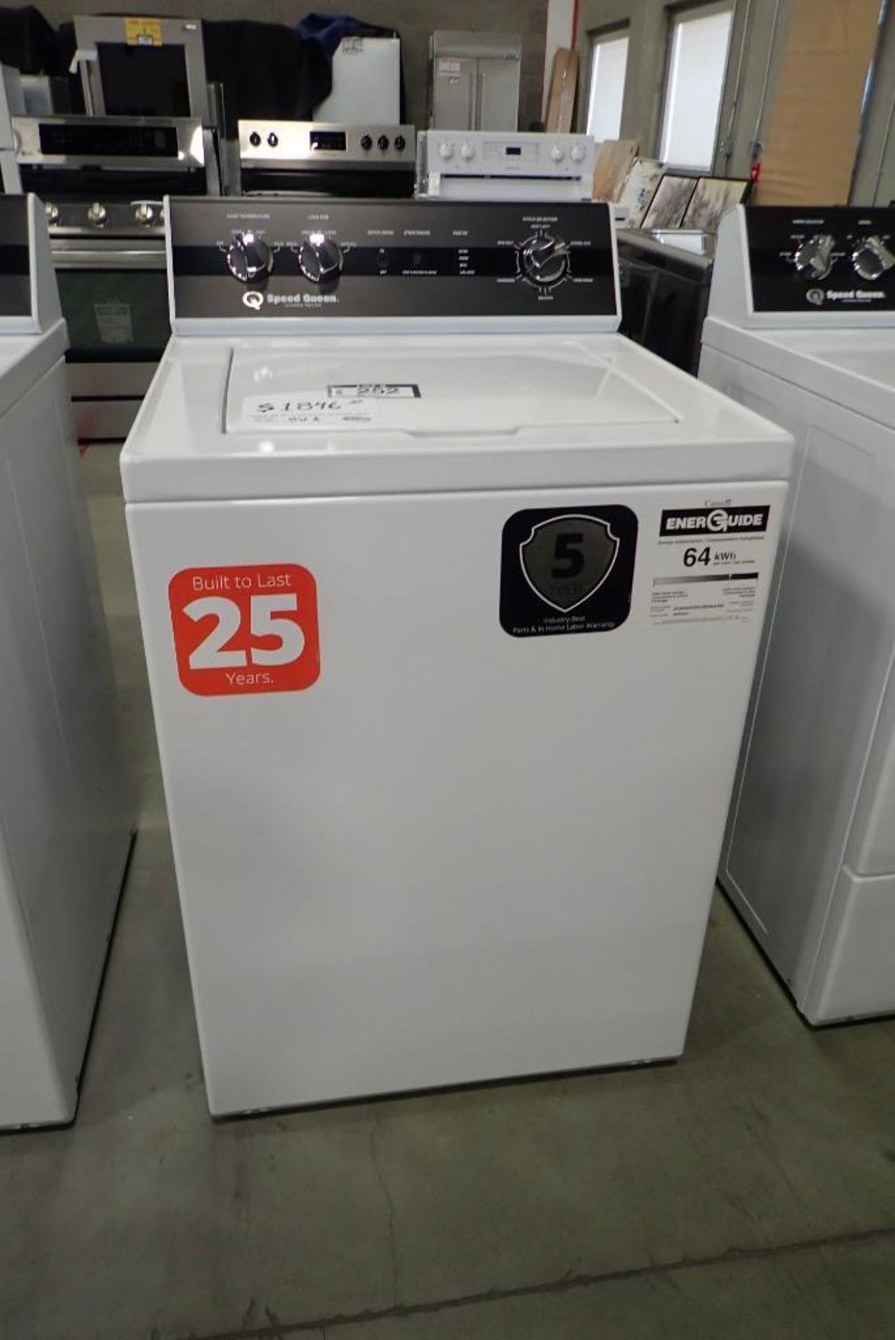 Speed Queen Commercial Heavy Duty AWN63RSN115CW01 Top Load Washer.