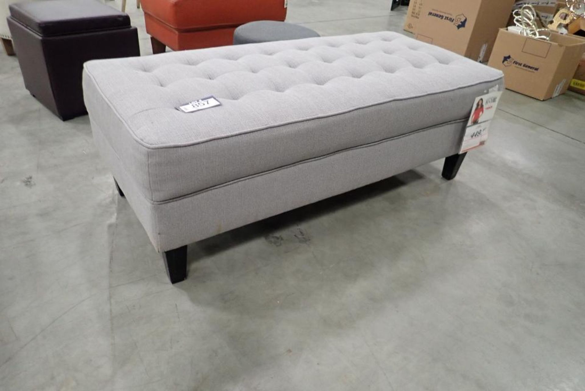 52"x25" Ottoman.