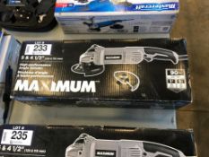 Mastercraft Maximum 5"/4.5" Angle Grinder