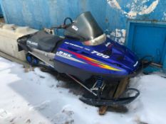 1999 Polaris S00SR7AS Snow Mobile VIN#: 4XASR7AS0YB057653