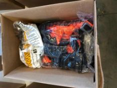 Lot of (1) Safety Harness and (2) Asst. Safety Straps and (1) Bag