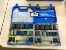 Westward 1/2" Socket Set