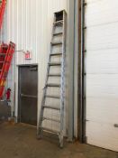 12' Louisville Aluminum Step Ladder