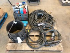 Pallet of Asst. Welding Cable, Torches, Electrodes, etc.