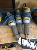 Lot of (3) DeWalt Electric Die Grinders